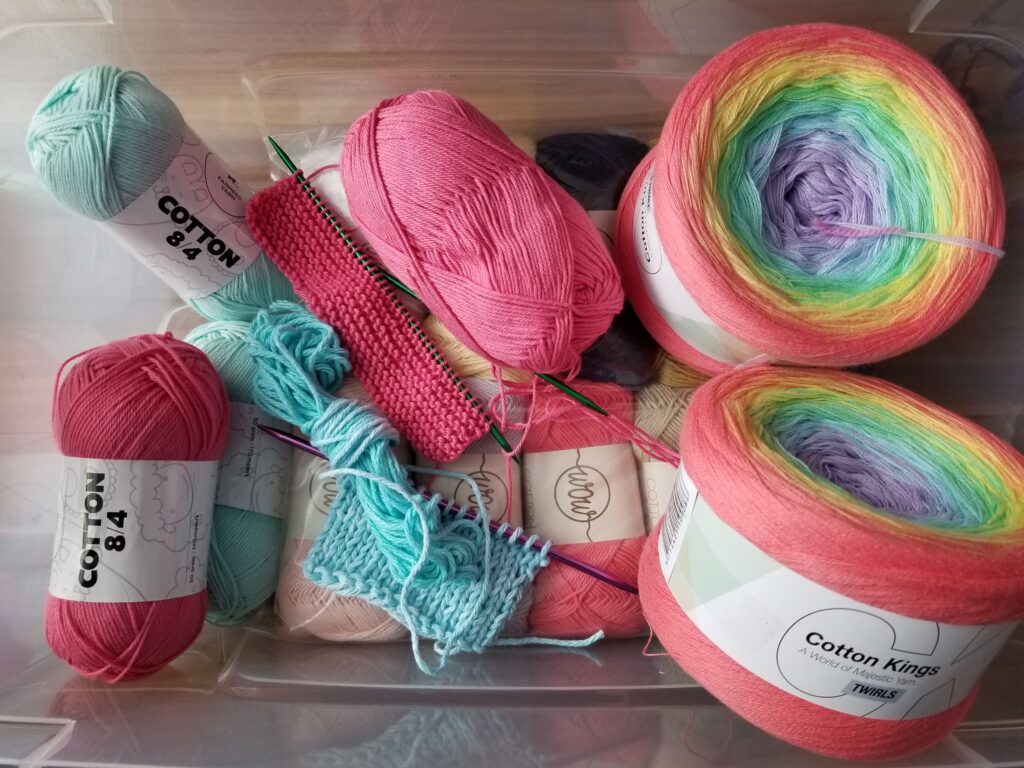 Crochet Cricket Yarn Box Lightweight Cotton by Hobbii